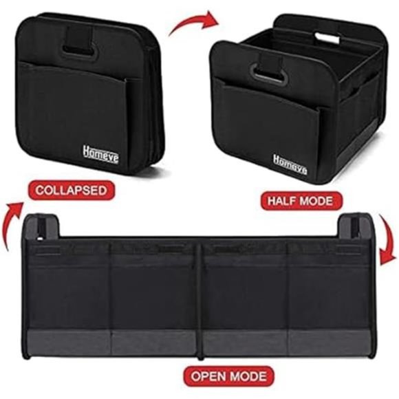Car Trunk Organizer,Car Storage,Reinforced Handles,Collapsible Multi-Compartment - Picture 2 of 7